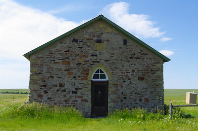 Front of Johnson Mesa Church